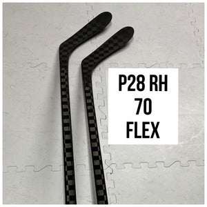 Senior(2x)Right P28 70 Flex PROBLACKSTOCK Pro Black Out Unbranded Pro Stock Nexus Hockey Sticks