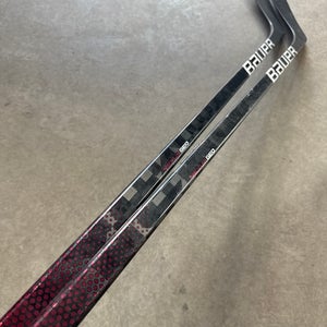 2 PACK 87 Flex P92 Senior Bauer Nexus Geo Left Hand Hockey Stick Pro Stock (New) NHL