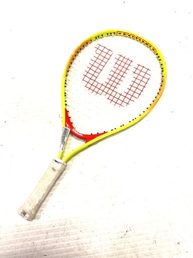 Used Wilson FEDEREER 21 INCH Junior Tennis Racquet Yellow 21" 11860-C000288702