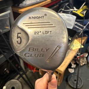 Billy club Right Handed Fairway Wood Regular Flex 5 Wood (Used)