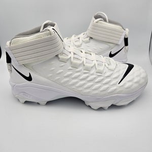 Nike Force Savage Pro 2 Shark Wide White Black Football Cleats Mens Size 16 Wide