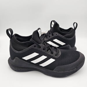 Size 7.5 - adidas Crazyflight Mid Black White Women Volleyball Shoes