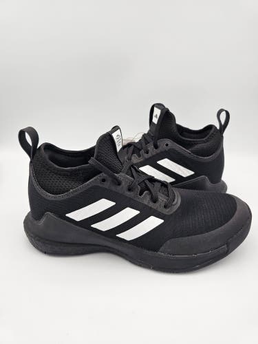 Size 6.5 - adidas Crazyflight Mid Black White Women Volleyball Shoes