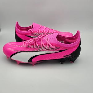 Men’s Size 11 Puma ULTRA ULTIMATE FG/AG Pink Soccer Cleats 107744-01