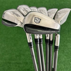 Wilson Staff Launch Pad 2 Hybrid Iron Set 5-G / Project X Evenflow 5.0 Senior