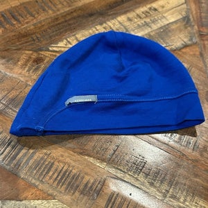 Icebreaker Merino Pocket Hat Beanie Reversible Blue Navy Small