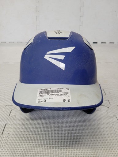 Used Easton Jr Batting Helmet Batting Helmet No Mask Royal Blue One Size 11708-s000172040