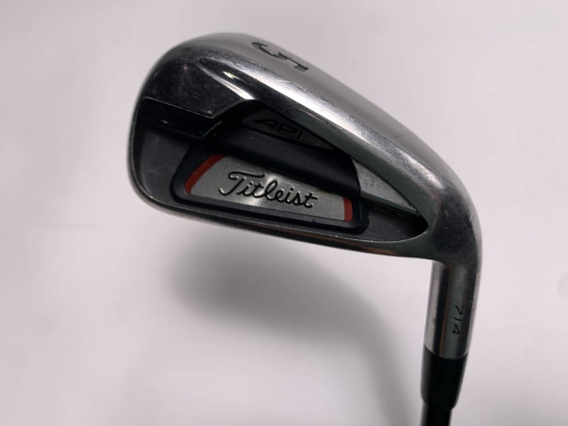 Titleist 714 AP1 Single 5 Iron Mitsubishi Kuro Kage 65g Regular Steel Mens RH