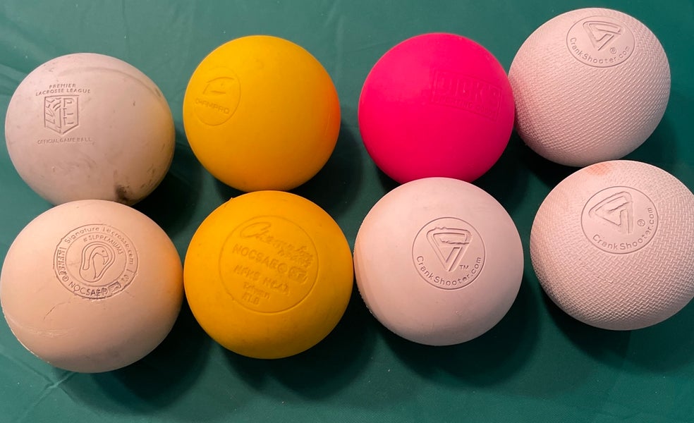 8 pack of gently used Lacrosse balls-lot 2