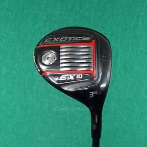 Tour Edge Exotics EX10 15 Fairway Wood 3 Project X HZRDUS Black 6.0 Stiff