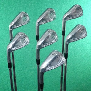 NEW LH Srixon ZXi5 i-Forged 4-PW Iron Set Dynamic Gold 115 Mid Steel Steel Stiff