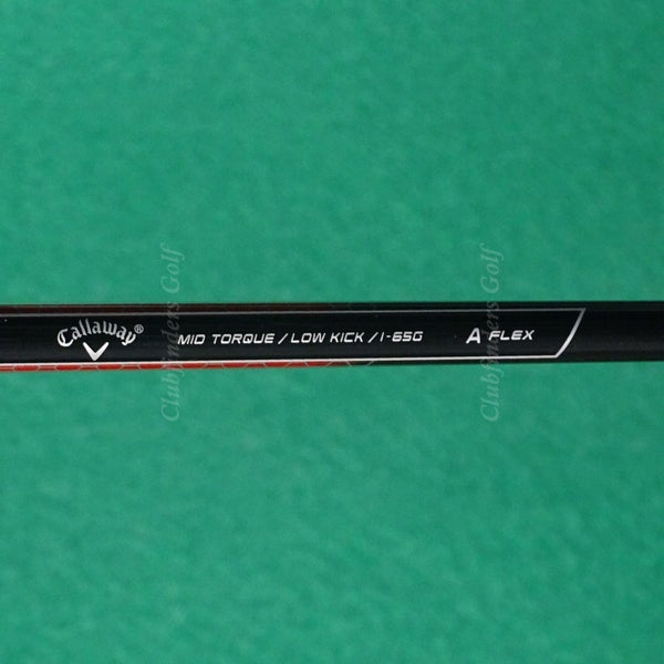 Callaway RAZR X HL Single 6 Iron Factory I-65G Graphite Seniors