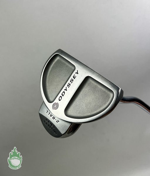 Used Right Handed Odyssey White Hot 2-Ball 35" Putter Steel Golf Club