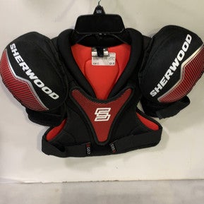 Used Sher-wood CODE Youth Shoulder Pads LG 11727-S000186720