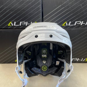 New Warrior Alpha One Helmet | Large White