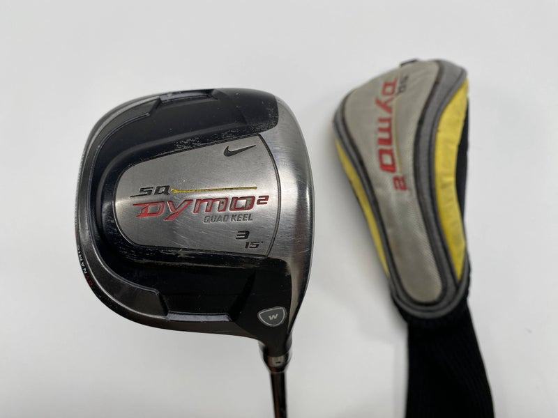 Nike Sasquatch Dymo 2 3 Fairway Wood 15* UST Axiv Core 60g Ladies RH HC