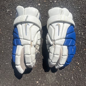 Duke Nike Lacrosse Gloves(Game Worn)
