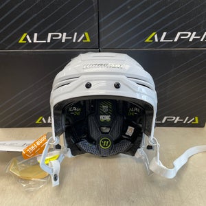 New Warrior Alpha One Helmet | Small White