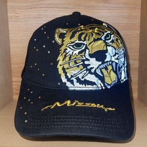 Mizzou Missouri Tigers The Game Rhinestone Gem Bling Trucker Snapback Cap Hat
