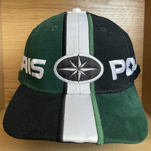 Vintage Polaris ATV Embroidered Logo Snapback Hat Baseball Cap 4 Wheeler