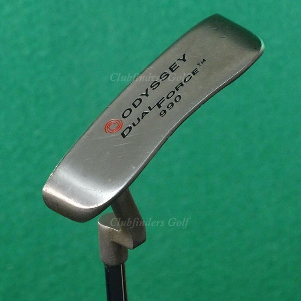 LH Odyssey Dual Force 990 Plumbers-Neck 35" Putter Golf Club