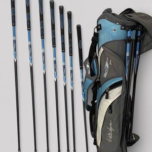 Girls Walter Hagen Junior Series III Golf Set 7 clubs Youth Kids RH 56"-58" tall