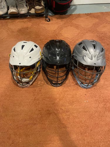 Three Cascade CPV-R Helmets
