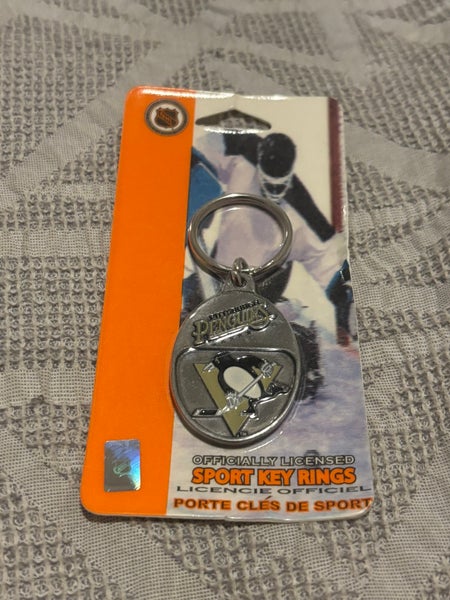 Pittsburgh Penguins NHL Vintage Key Chain Ring New