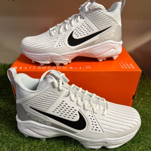 *SOLD* Nike Mens Force Savage Pro 3 Shark White Football Cleats FJ8163-105 Men's 13 NEW