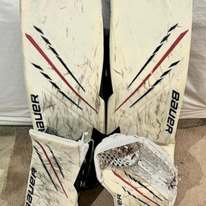 34"  Bauer Hyperlite Regular Goalie Full Set (Used)