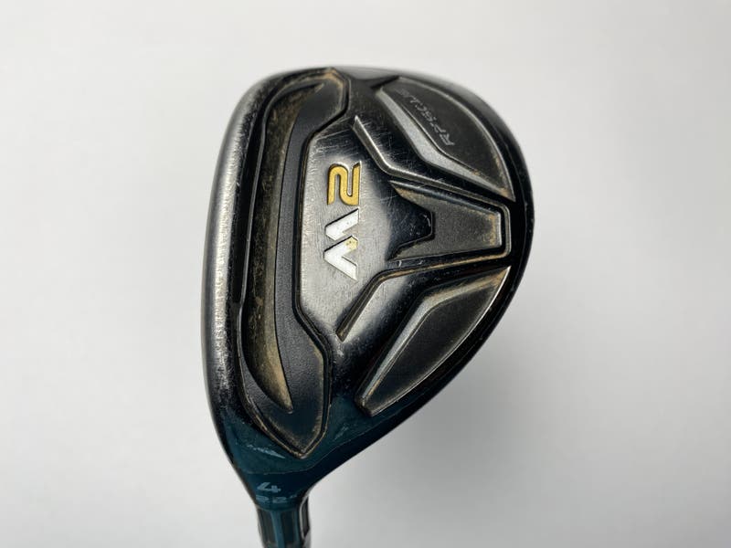 Taylormade M2 4 Hybrid 22* REAX 75g Stiff Graphite Mens LH Midsize