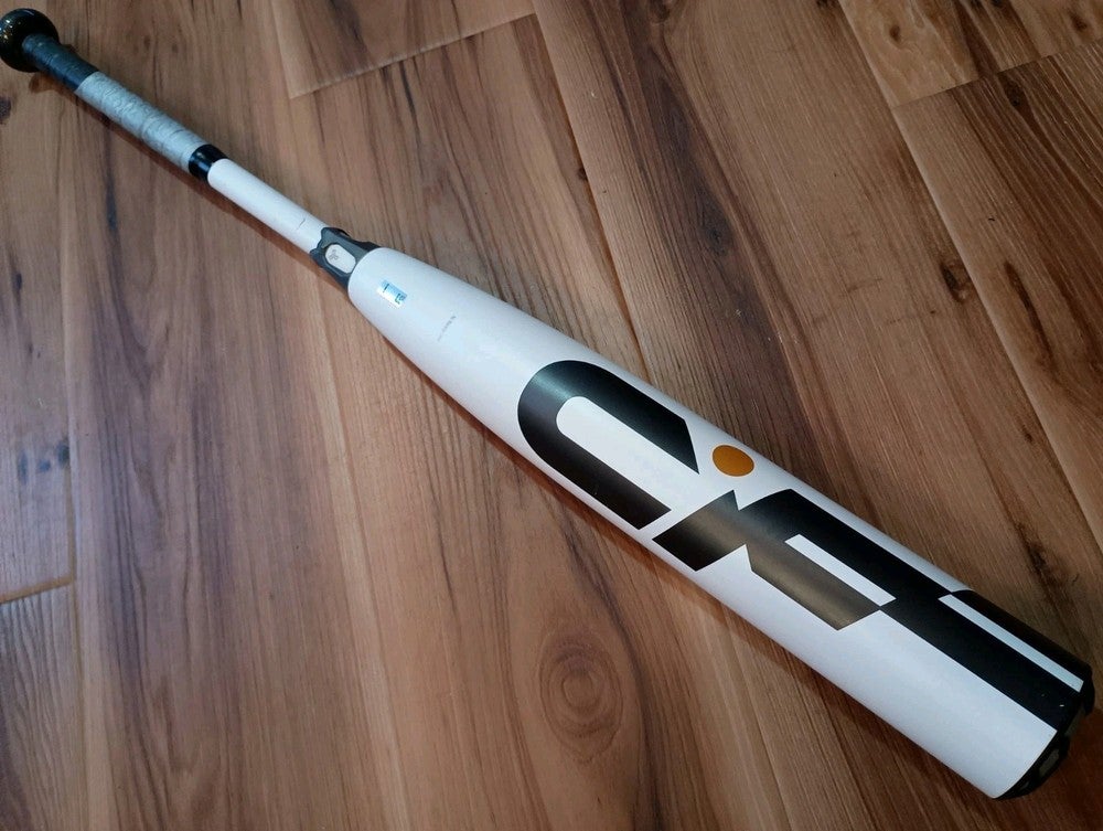 Batte De Baseball Jeunesse Demarini CF 31/26 – USSSA 2022, Composite Carbone, équilibrée, Blanc