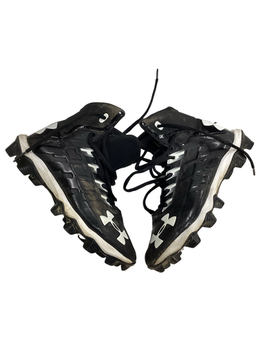 Used Under Armour Jr FB Cleats Black Junior 03 11613-S000157057