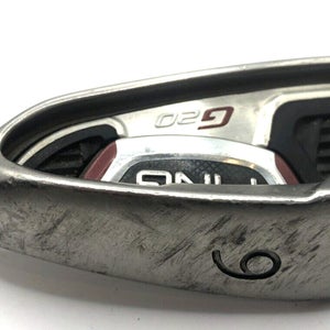 Ping G20 6 Iron Green Dot - Ping CFS Senior Flex Steel Shaft *Good*
