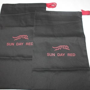 NEW SUN DAY RED SHOE BAG - BLACK