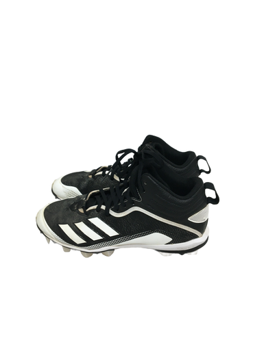 Used Adidas Icon Mens 8.5 Black Baseball Cleats 11692-s000131003