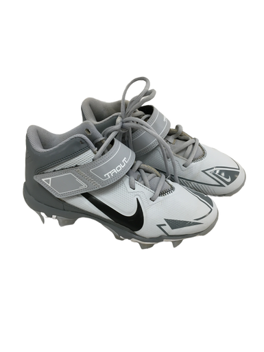 Nike (Used) Size M 4.5 (W 5.5) Gray Kid's