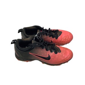 Used Nike FASTFLEX BB/SB Cleats Black And Pink Junior 05 11347-S000242803