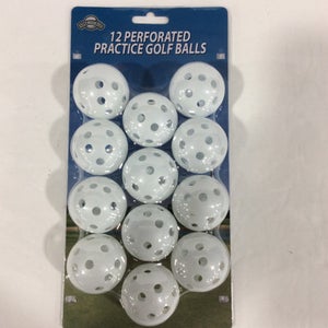 12 PIECE PRACTICE BALL WHT 11347-JMG130