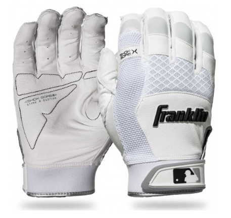 New Franklin SHOK SORB X BB/SB Batting Gloves 11347-SHOK-SORB-X