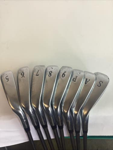 Katana Golf Sword Izu Max Iron Set 5-PW, AW, SW With Regular Graphite Shafts