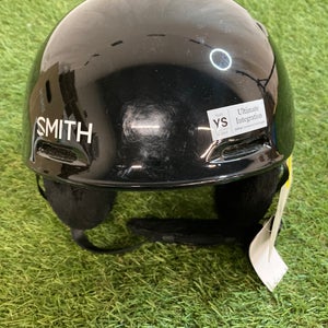 Black Kid's Small Smith Glide Jr Helmet (New)