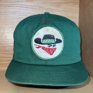 Vintage SKOAL Bandit Trucker Hat Tobacco Patch Cap MADE IN USA K-Brand RARE