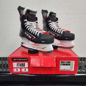 CCM JetSpeed FT490 Hockey Skates Size 9 (New)