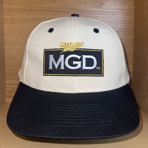 Vintage MGD Hat Snapback Trucker Cap Miller Genuine Draft Snapback Rare 90s