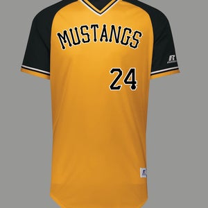Yellow Men's  Russell Athletic Jersey (New)