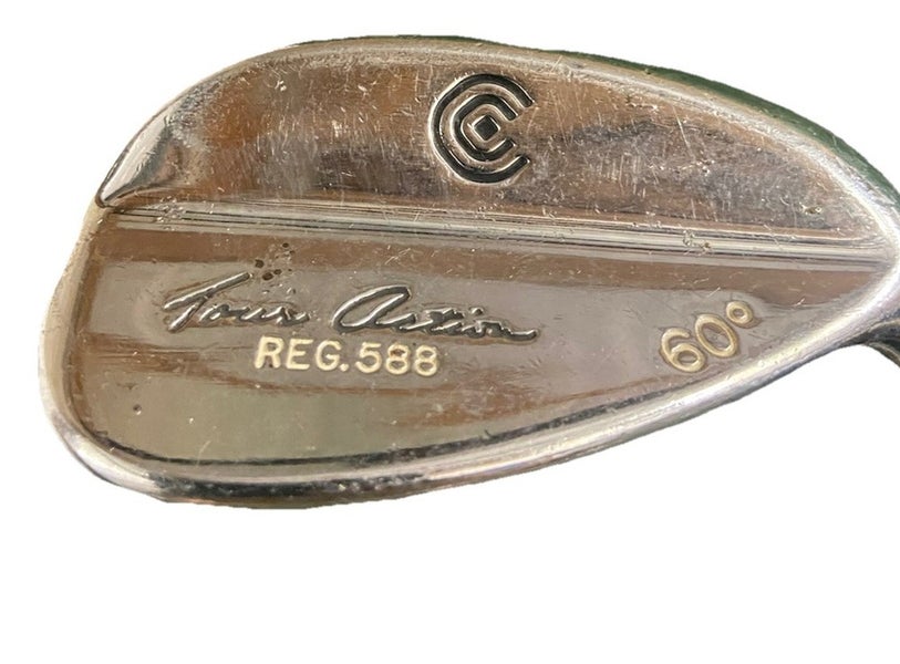 Cleveland Tour Action 588 Chrome Lob Wedge 60* RH Stiff Steel 34.5" New Grip