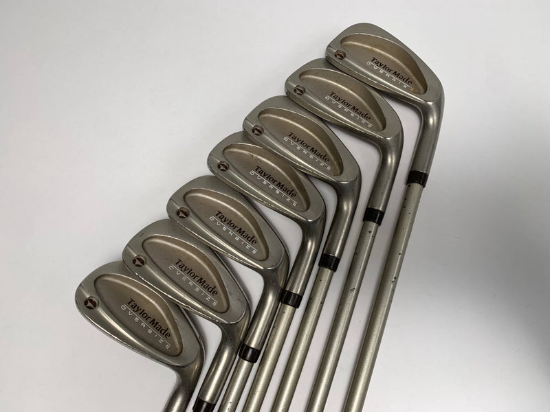TaylorMade Burner Oversize Iron Set 5-PW+SW Bubble L-60 Plus 60g Ladies RH