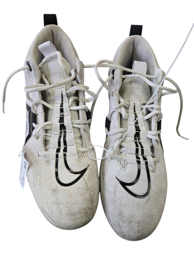 Used Nike Alpha Fb Cleats Adult Fb Cleats White Senior 10.5 11617-s000316725