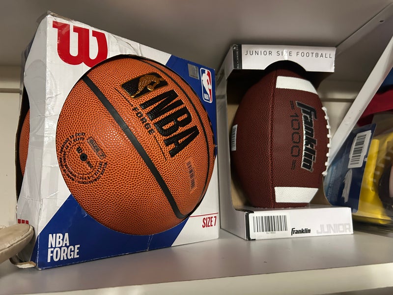 New sports equipment! Basketball or football